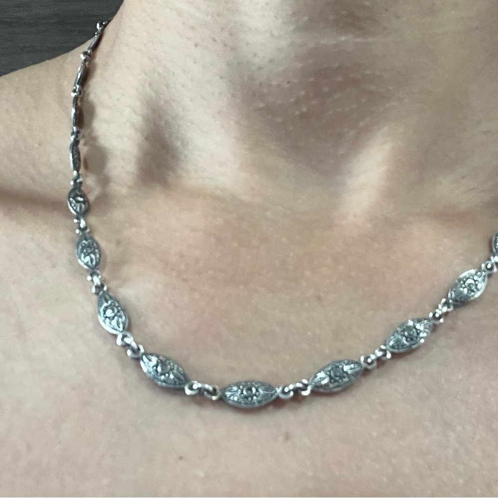 Elegant Silver Necklace